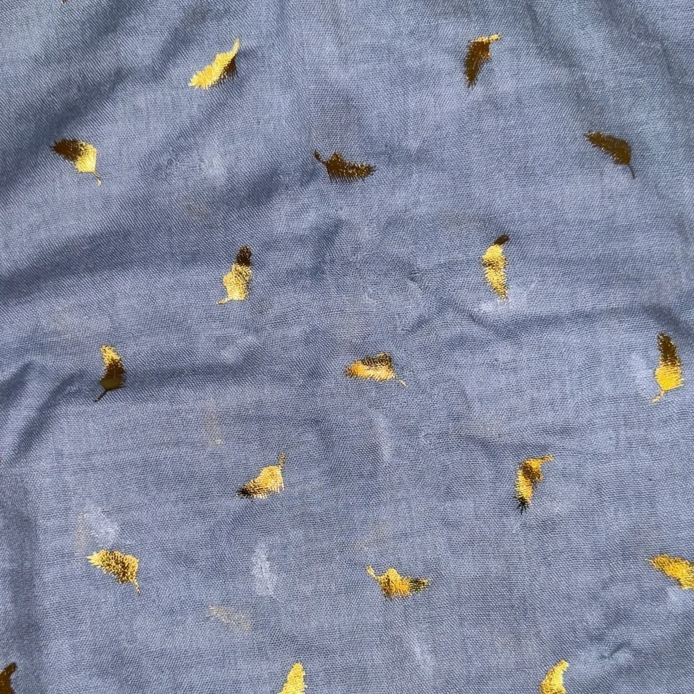 Blue and Gold Women's Scarf